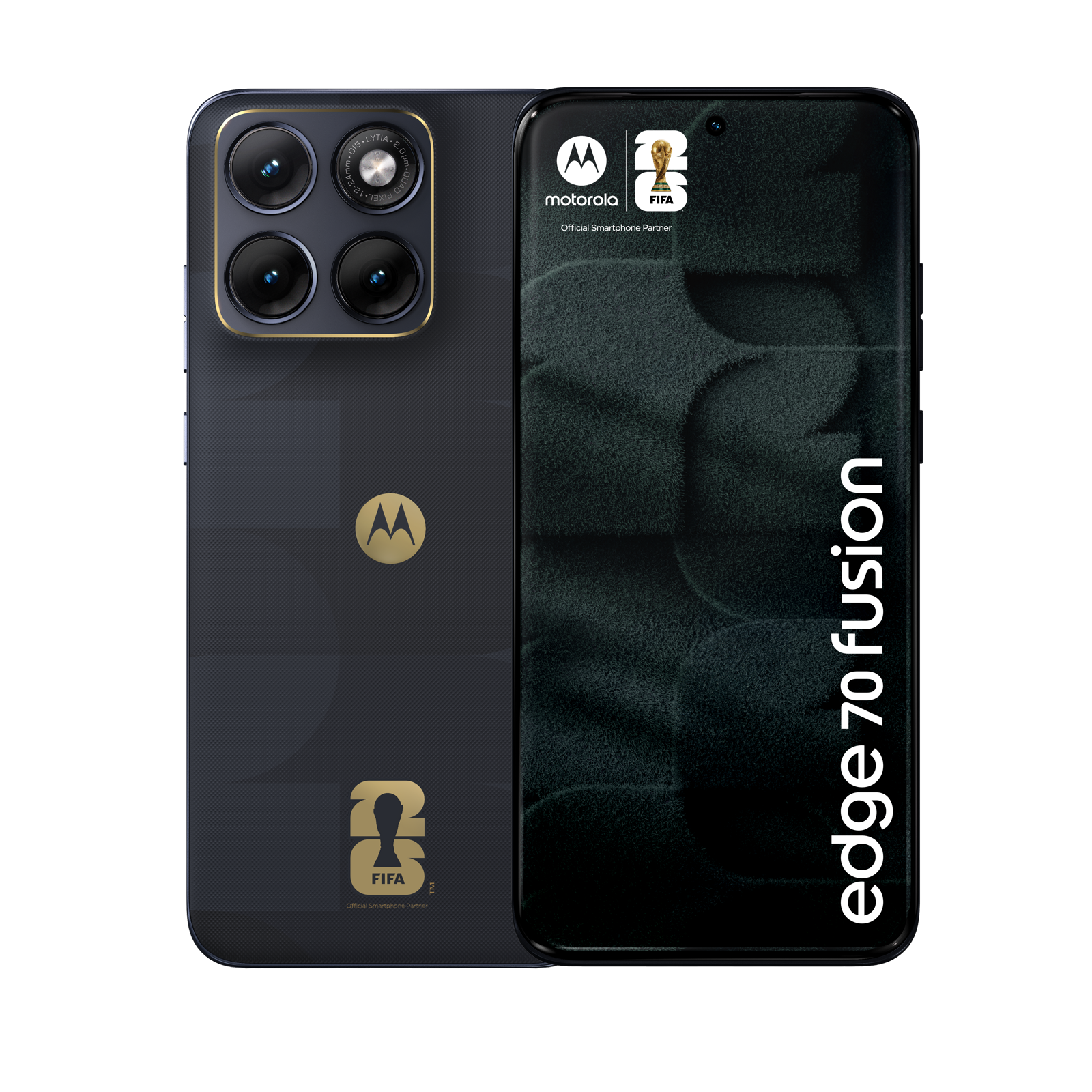 Motorola edge 70 fusion Fifa edition 8 GB 256 GB PANTONE Silhouette (black) + official Adidas lopta WorldCup 26